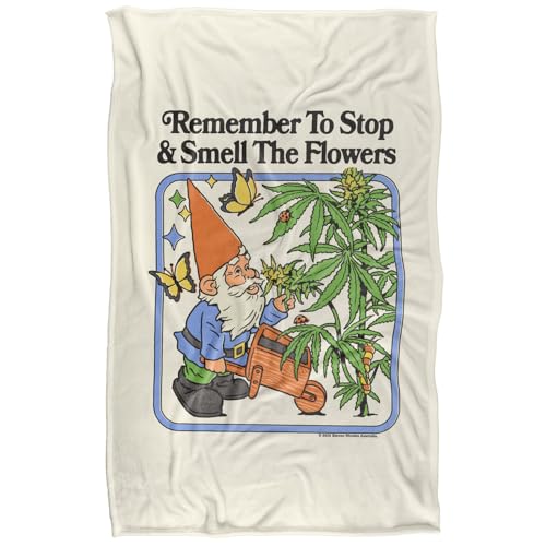Steven Rhodes Smell The Flowers Silky Touch Super Soft Throw Blanket 91 X 147 Cm