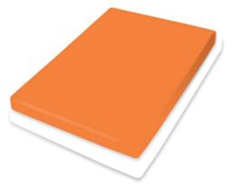 Bassetti Fitted Sheet, Orange, 140 x 200 cm, 160 x 220 cm