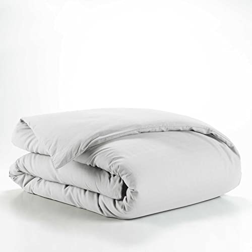 douceur d'intérieur, Lina White Duvet Cover (140 x 200 cm) 100% Cotton