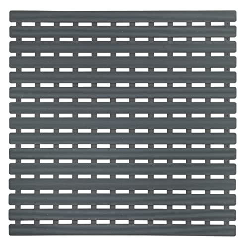 Alfombra ducha Arinos 54x54 cm, Gris
