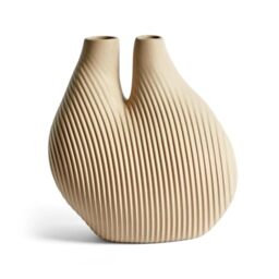 Hay W&S Chamber 508175 Porcelain Vase 14 x 20 x 22 cm Beige