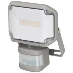 Brennenstuhl LED Floodlight AL 1050 with PIR/LED Spotlight for Outdoor Use, Motion Sensor, 1010 Lumen, Warm-White Light 3000K, IP44