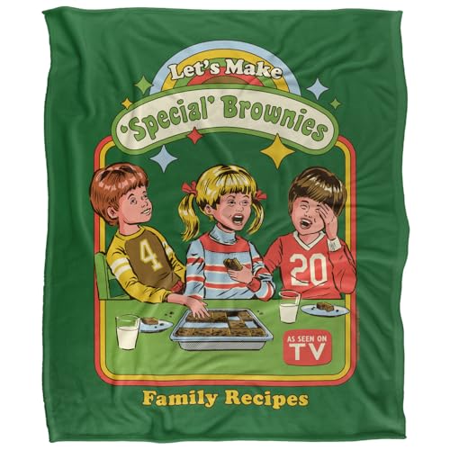 Steven Rhodes Let'S Make Brownies Silky Touch Super Soft Throw Blanket 152 X 127 Cm