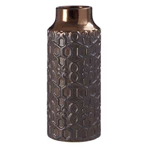 Premier Housewares Vase, Ceramic Grey