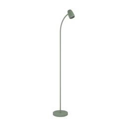 Eglo Arc Floor lamp Carlo, floorlamp for Living Room with Adjustable spot