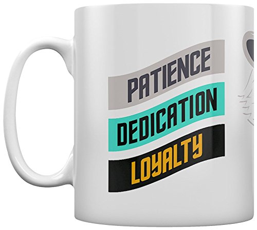 Harry Potter Ceramic Mug with Hufflepuff Badger and Character Traits in Presentation Box - Official Merchandise