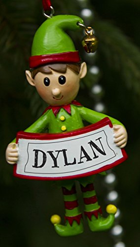 Boxer Gifts Dylan Elf Christmas Tree Decoration - Great XMAS Bauble Ornament Gift - One For The Whole Family