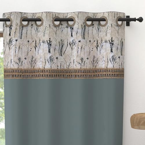 Soleil d'ocre, Curtain with Eyelets 135 x 250 cm Pure Cotton Amber