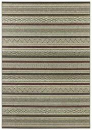 Elle Decor Rodez Flat Weave Indoor and Outdoor Rug 80 x 150 cm Green Terra