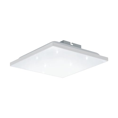 EGLO Ceiling Light Calemar-S Weiss L: 28.7 cm W: 28.7 cm H: 6 cm 4000k
