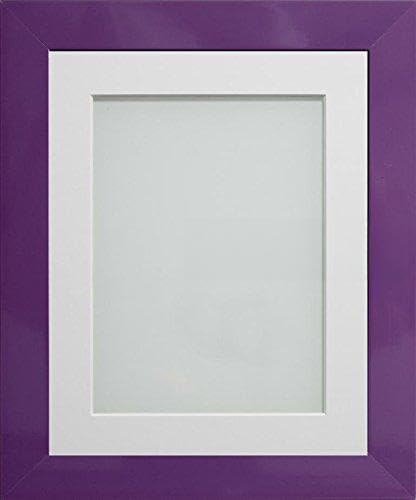Frame Company Candy Range Purple Picture Photo Frames with Mount *Choice of Colours*