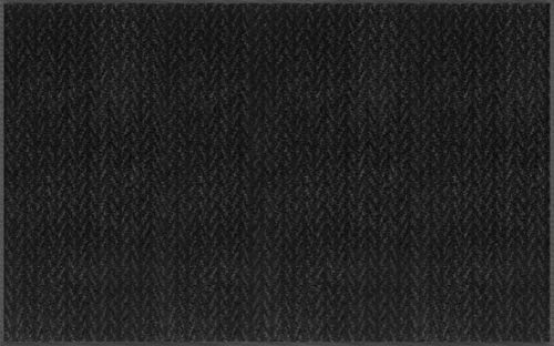 Wash+Dry Doormat Duo Charcoal 70 x 120 cm, Washable for Indoor and Outdoor Use