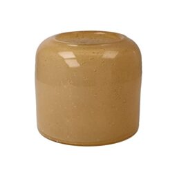 Glass Vase Shiny Sand 11 cm