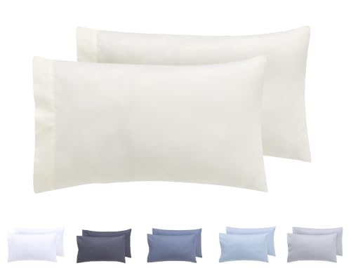 Todocama Set of 2 Microfiber Extra Soft Hypoallergenic Pillow Cases