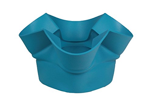 Silikomart - Lily 02 Multi-Purpose Silicone Basket, Teal Color, Dimensions ??250 h100 mm, Made in Italy