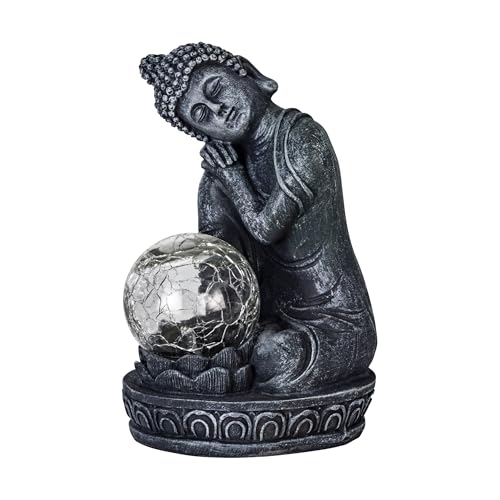 Eglo Garden Decor Buddha Z_Solar, Solar Outdoor lamp, Decorative Light