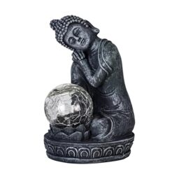Eglo Garden Decor Buddha Z_Solar, Solar Outdoor lamp, Decorative Light
