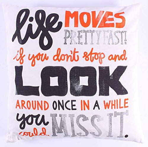 Decorative Square Cushion cover 50 x 50 cm for Home made from Cotton for Living Room Sofa Bedroom cc130