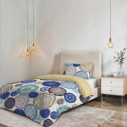 Sogni e Capricci Fantasy Duvet Cover (Made in Italy), murrine, single
