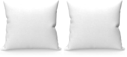 Soleil d'ocre, Pillowcase, Cotton 57 Threads, White, 63 x 63 cm (Pack of 2)