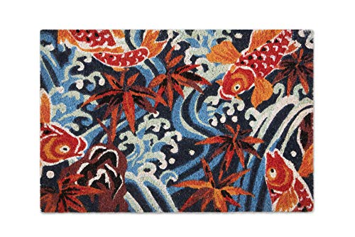 Excelsa Kimono Doormat Coconut Fibre Multi-Colour 40 x 60 cm