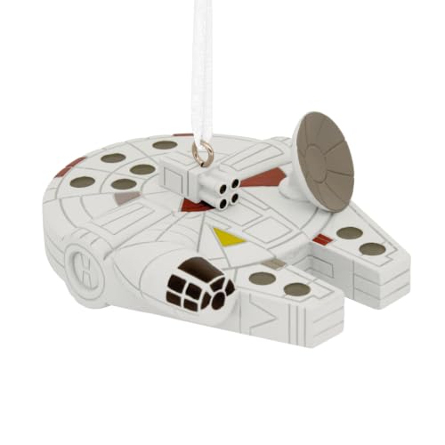 Hallmark Star Wars Millennium Falcon Hanging Resin Christmas Ornament