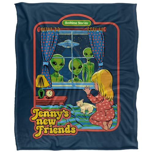 Steven Rhodes Jenny'S New Friends Silky Touch Super Soft Throw Blanket 152 X 127 Cm