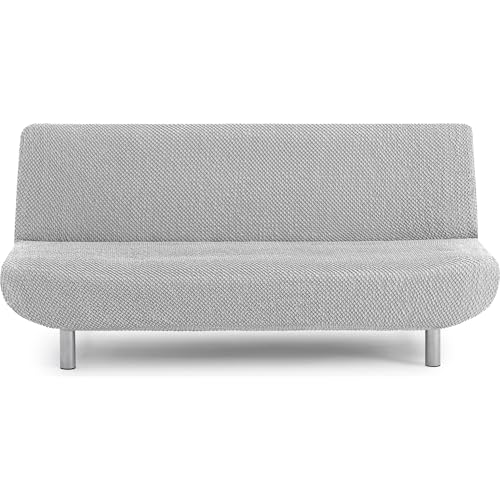 ECOMMERC3 Universal and Versatile 3 Seater Sofa Cover with Grey Protector for Back, Seat and Arms