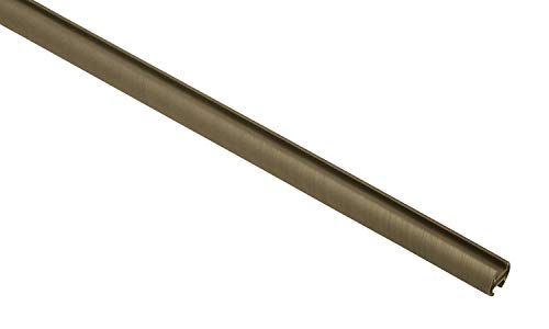 Gardinia Curtain Pole with Inner Rail II Diameter 19 mm Cappuccino 160 cm