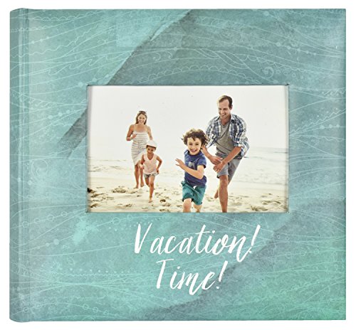 MCS Vacation Time Travel Photo Album, 8.5 x 8.5, Blue