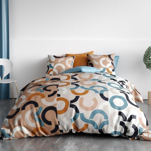 IGOR Duvet Cover 240 x 220 cm + 2 Pillowcases Cotton 57 Thread Count