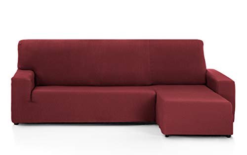 Martina Home Tunez Sofa Cover For Chaise Longue, 32 x 17 x 42 cm Right Short Arm (Front View) 32x17x42 cm burgundy