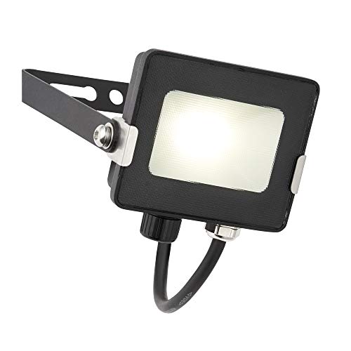 SALDE 10W LED Floodlight Outdoor, 800LM LED Security Lights, 60W Incandescent Lamp Equivalent, Waterproof IP65, Cool White Outdoor Lights for Warehouse, Playground, Backyard and More