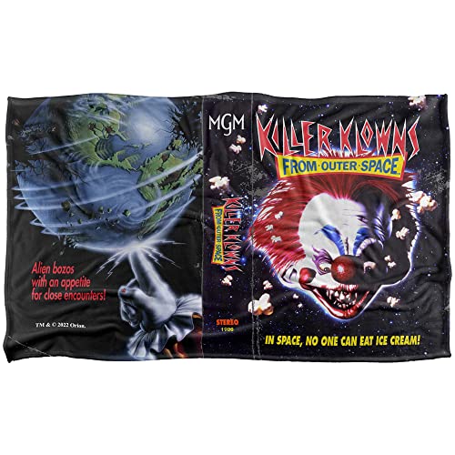 Killer Klowns From Outer Space - Clown Killer Klowns Vhs Silky Touch Super Soft Throw Blanket 91 x 147 Cm