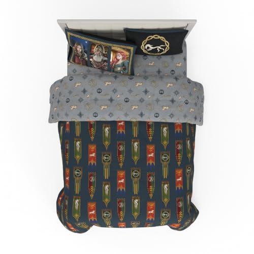 Franco The Lord of The Rings The War of The Rohirrim Bedding Set 7 Pieces Super Soft Cosy Reversible Double