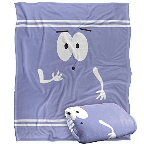 South Park Towelie Surprised Silky Touch Super Soft Throw Blanket 152 X 127 cm, White