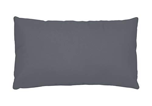 Lovely Casa Alicia Pillowcase 50 x 80 cm Charcoal Grey