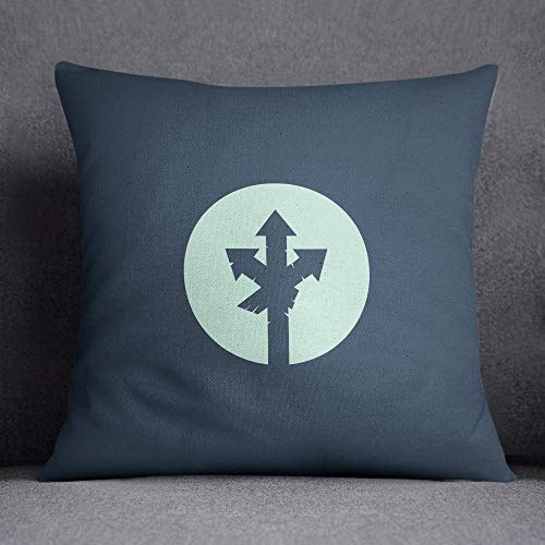 Questo Casa Decorative Cushion Cover, Cushion Cover, Home Decoration, for Sofa, Coffee, Size: 45 x 45 cm – Designed and Made in Türkiye