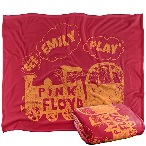 Pink Floyd See Emily Play Silky Touch Super Soft Throw Blanket 152 X 127 Cm