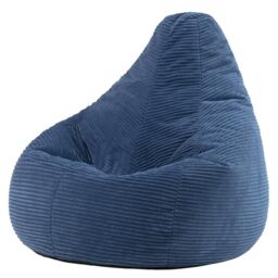 icon Dalton Cord Bean Bag with Filling Included, Blue