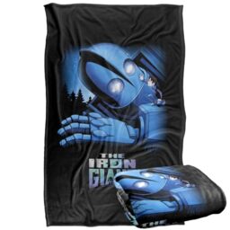 LOGOVISION Iron Giant Giant And Hogarth Silky Touch Super Soft Throw Blanket 91 x 147 Cm
