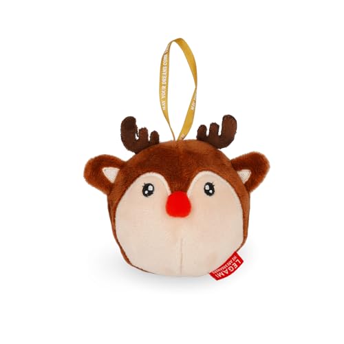 Legami - Oh-Oh-Ornaments Reindeer Christmas Tree Hanging Christmas Tree Decoration 9 x 10 x 4 cm