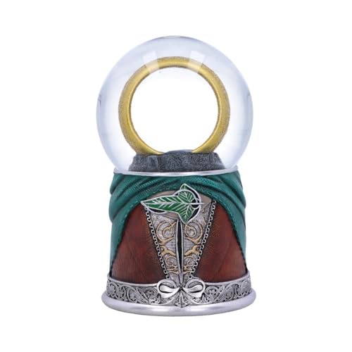 Nemesis Now Officially Licensed Lord of The Rings Frodo Snow Globe, 17cm