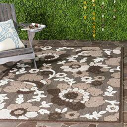 SAFAVIEH Traditional Rug for Living Room, Dining Room, Bedroom - Cottage Collection, Short Pile, in Light Brown and Brown, 244 X 340 cm