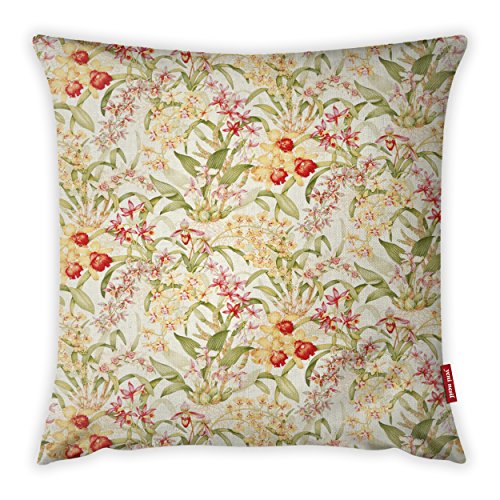 Bonamaison Decorative Cushion Cover, Throw Pillow Case, Size: 45X45 Cm - Designed and Manufactured in Turkey