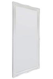 MirrorOutlet Full Length Leaner Ornate Tall Floor standing shabby Chic White wall Mirror: 167 x 76cm