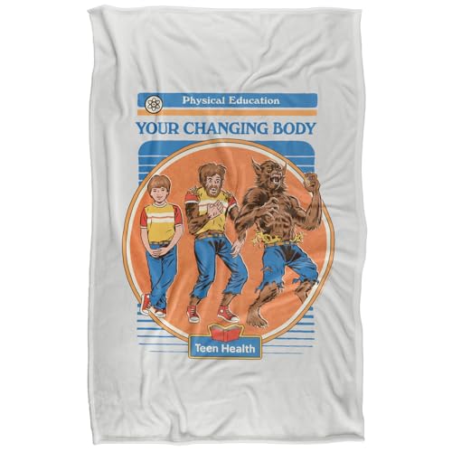 Steven Rhodes Your Changing Body Silky Touch Super Soft Throw Blanket 91 X 147 Cm