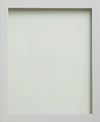 Frame Company Allington White 7x5 Photo Frame MDF Real Glass - Fits a 7x5 inch photo, Frame size 7x5???, Overall approx 8.6x6.6???, Made from MDF, Real glass Fronts