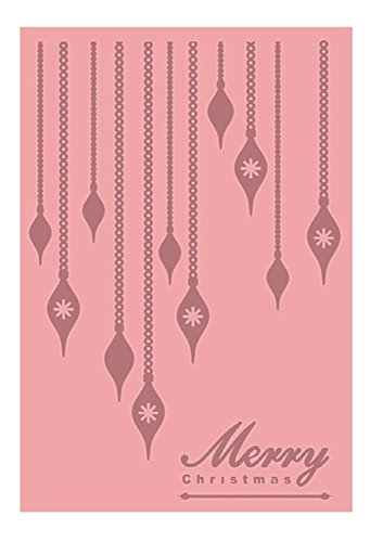 Ultimate Crafts Embossing Folder Linked Baubles