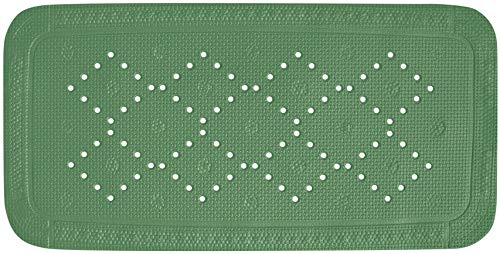 Spirella Alaska Collection, Shower Mat 91 x 36,PVC,Green